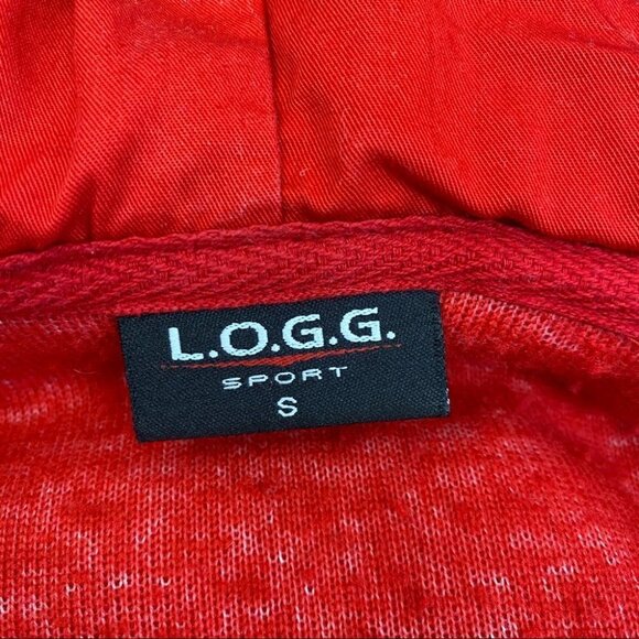 90's Vtg Red Teddy Bear Full Zip Sweater Jacket - Picture 6 of 9